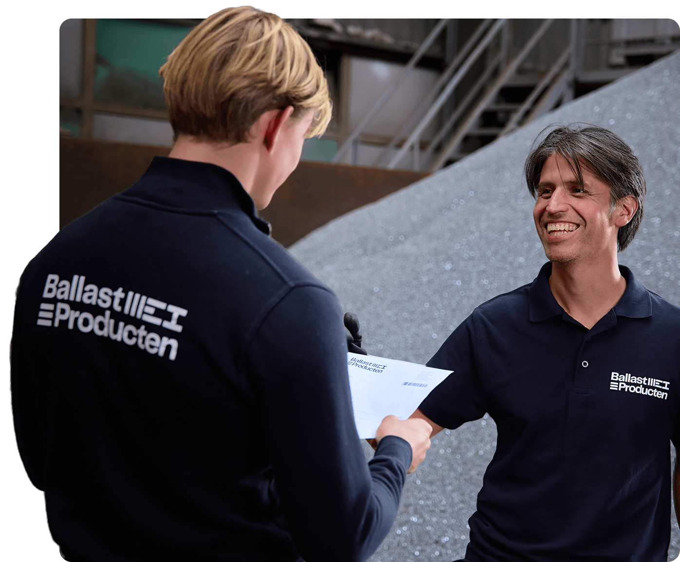 close up medewerkers ballast producten